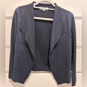 Of Mercer Plaid Navy Blazer Size Small